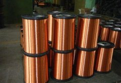 Copper - clad aluminum wire and its application