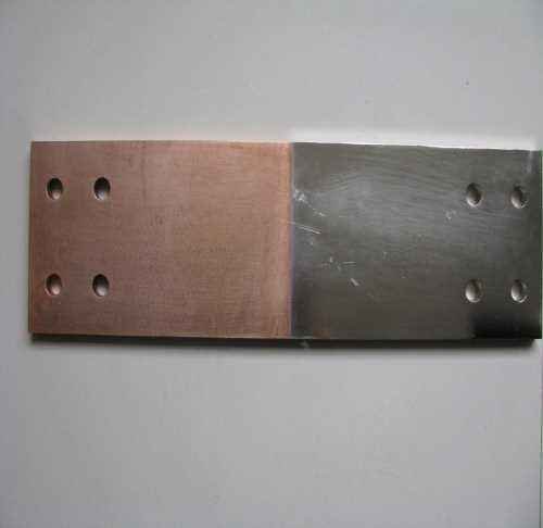 Copper-aluminum composite connecting sheet